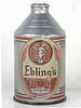 1940 Ebling's Bock Beer 12oz 193-17 Crowntainer Can New York New York mpm