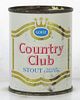 1960 Goetz Country Club Stout Malt Liquor 8oz 240-37.2 Flat Top Can St. Joseph Missouri