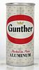 1907 Gunther Premium Dry Beer 7oz 241-30 Flat Top Can Baltimore Maryland