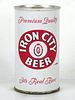 1962 Iron City Beer 12oz 85-39.2 Flat Top Can Pittsburgh Pennsylvania
