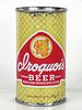 1950 Iroquois Indian Head Beer 12oz 85-40 Flat Top Can Buffalo New York mpm