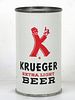 1954 Krueger Extra Light Beer 12oz 90-19.1 Flat Top Can Newark New Jersey mpm