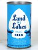 1957 Land Of Lakes Beer 12oz 91-01 Flat Top Can Chicago Illinois