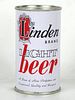1963 Linden Light Beer 12oz 91-29.1a Flat Top Can Hammonton New Jersey