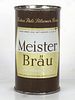 1950 Meister Bräu Beer 12oz 95-09 Flat Top Can Chicago Illinois