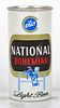 1961 National Bohemian Light Beer (FULL) 7oz 242-03 Flat Top Can Baltimore Maryland
