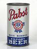 1939 Pabst Blue Ribbon Export Beer 12oz OI-654 Flat Top Can Milwaukee Wisconsin