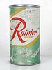 1956 Rainier Jubilee Beer "Sea Green" 12oz Flat Top Can Spokane Washington