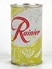 1956 Rainier Jubilee Beer "Turmeric" 12oz Flat Top Can Seattle Washington