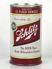 1954 Schlitz Beer 12oz 129-28 Flat Top Can Milwaukee Wisconsin