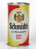 1961 Schmidt's Light Beer 12oz 131-32.1 Flat Top Can Philadelphia Pennsylvania