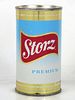 1956 Storz Premium Beer 12oz 137-24.2 Flat Top Can Omaha Nebraska