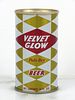 1967 Velvet Glow Beer 12oz T133-18 Ring Top Can Los Angeles California