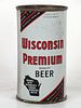 1958 Wisconsin Premium Quality Beer 12oz 146-26v Unpictured Flat Top Can Waukesha Wisconsin