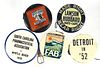 Lot of Five 1930s-50s Advertising Tape Measures Myrtle Beach S Carolina