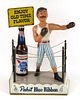 1960 Pabst Blue Ribbon Beer "Boxer" Backbar Display Milwaukee Wisconsin