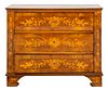 Dutch Marquetry Chest of Drawers, 19th C.