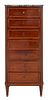 French Louis XVI Style Tall Dresser / Semainier
