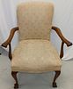 Chippendale with Damask, Claw & Ball Side Chair