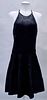 Ralph Lauren Silk Black Evening Wear Dress