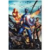 Marvel Comics "Giant-Size Invaders #2" Numbered Limited Edition Giclee on Canvas by Jay Anacleto with COA.