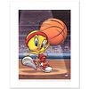 "Roundball Tweety" Limited Edition Giclee from Warner Bros., Numbered with Hologram Seal and Certificate of Authenticity.