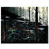Eyvind Earle (1916-2000), "Dawns First Light" Limited Edition Serigraph on Paper; Numbered & Hand Signed; with Certificate of Authenticity.