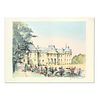 Laurant, "Chateu Leunville" Limited Edition Lithograph, Numbered and Hand Signed.