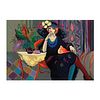 Isaac Maimon, "Amanda" Limited Edition Serigraph, Numbered and Hand Signed with Letter of Authenticity.