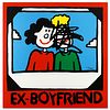 "Ex-Boyfriend" Limited Edition Lithograph by Todd Goldman, Numbered and Hand Signed with Certificate of Authenticity.