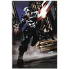 Marvel Comics "Captain America #34" Numbered Limited Edition Giclee on Canvas by Steve Epting with COA.