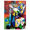 Isaac Maimon, Original Acrylic Painting on Canvas (30" x 40"), Hand Signed with Letter of Authenticity.
