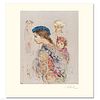 "Guatemalan Mother and Baby" Limited Edition Lithograph by Edna Hibel (1917-2014), Numbered and Hand Signed with Certificate of Authenticity.