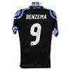 Real Madrid 16/17 Jersey (Alternative) Autographed by Professional Footballer, Karim Benzema with Certificate of Authenticity.