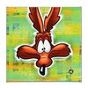 Looney Tunes, "Wile E. Coyote" Numbered Limited Edition on Canvas with COA. This piece comes Gallery Wrapped.