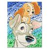 David Willardson, "Hair of the Dog" Hand Signed Limited Edition Disney Serigraph with Letter of Authenticity.
