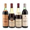 Lote de Vinos Tintos de Francia y México. Cariñan. Château Domecq. En presentaciones 750 ml. Total de piezas: 4.
