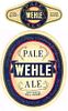 1933 Wehle Pale Ale 32oz One Quart ES17-18v Label West Haven Connecticut