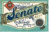 1915 Senate Beer 12oz ES19-08 Label Washington District Of Columbia