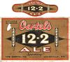 1933 Oertels 12-2 Ale 12oz ES37-24V Label Louisville Kentucky
