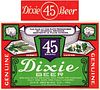 1935 Dixie Beer 12oz ES40-15 Label New Orleans Louisiana
