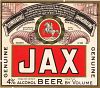 1933 Jax Beer 12oz ES41-17V Label New Orleans Louisiana