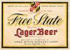 1933 Free State Lager Beer 12oz ES75-17 Label Baltimore Maryland