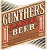 1934 Gunther's Lager Beer 12oz ES76-24 Label Baltimore Maryland