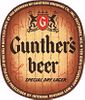 1940 Gunther's Beer 12oz ES77-12 Label Baltimore Maryland