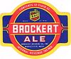 1942 Brockert Ale 12oz ES70-20 Label Worcester Massachusetts