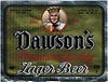 1939 Dawson's Lager Beer 12oz ES65-14 Label New Bedford Massachusetts