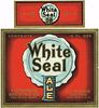 1935 White Seal Ale 12oz ES57-03 Label Fall River Massachusetts