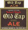 1940 Old Tap Ale 12oz ES56-12 Label Fall River Massachusetts
