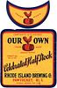 1933 Celebrated Half Stock 12oz PA116-21 Label Pawtucket Rhode Island